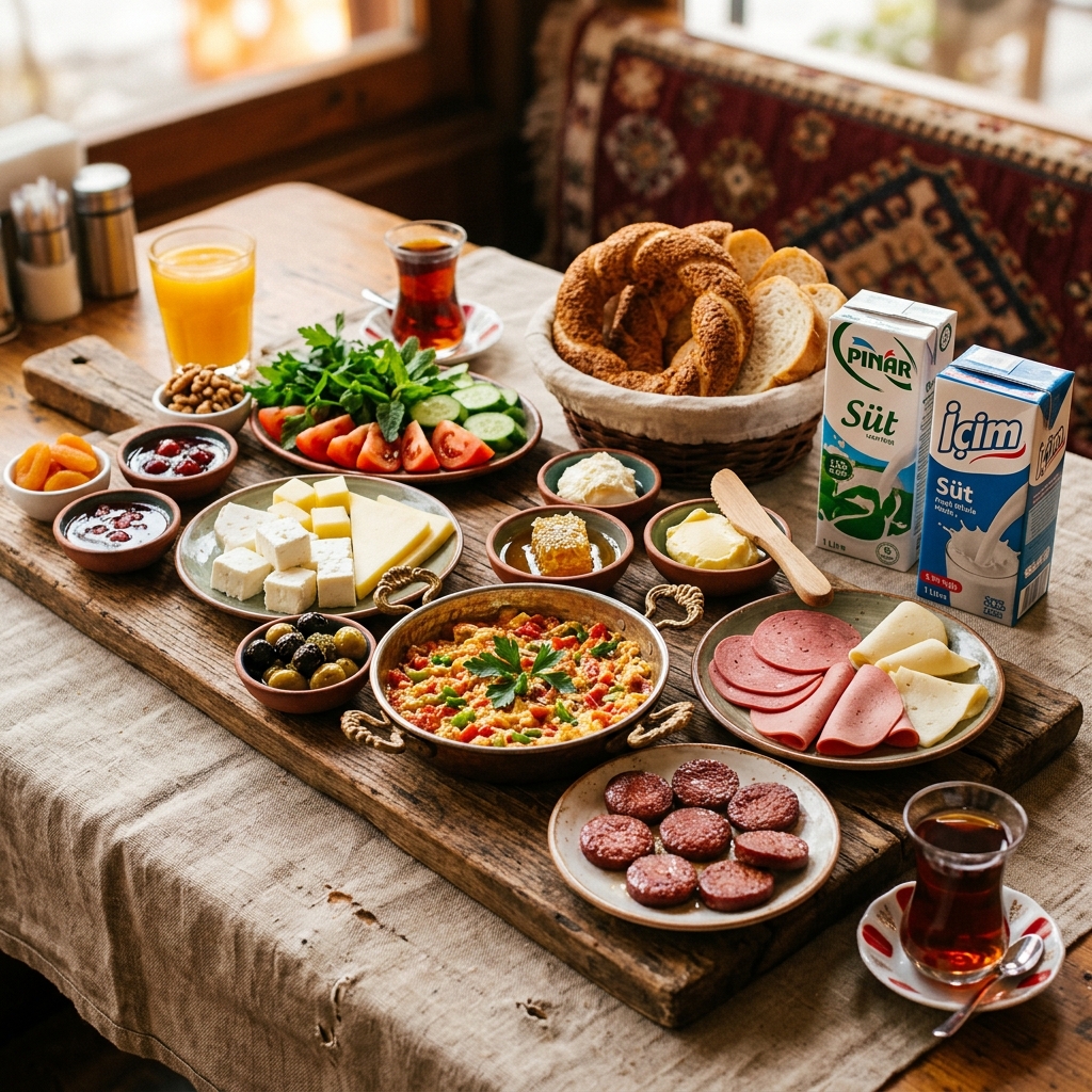 Süt Kahvaltılık ve Şarküteri Reyonu